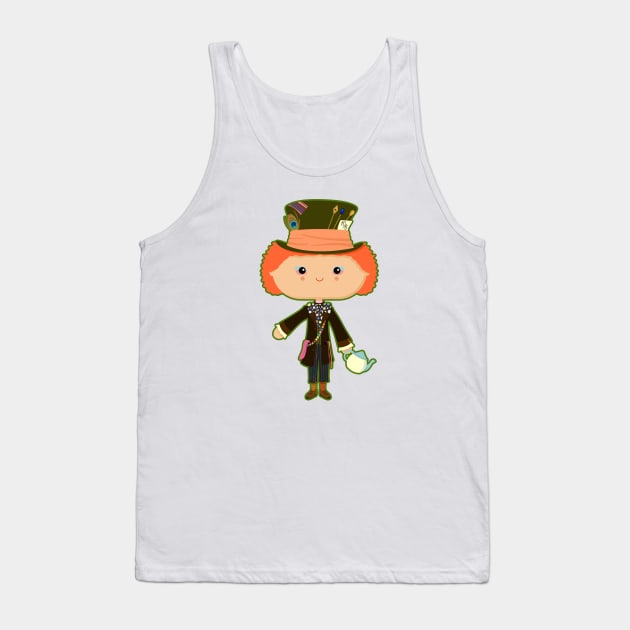 We're All Mad Here Tank Top by sombrasblancas